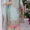Nazon Brand- Stitched 3 Piece Dress / Bin Saeed - Image 2