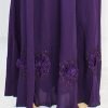 Burka-Abaya - Purple Color - NBA-5102 - Image 3