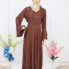 Burka-Abaya - Partridge Color - NBA-5103