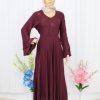 Burka-Abaya - Marron Color - NBA-5105