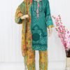 Lawn - Myrtle Green/ Dirk Gold Color - NB-6110