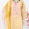 Lawn - Light Yellow\ Pink Color - NBDG-6114 - Image 2