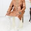 NazonBrand - Serwani - Gold Red Color - NBGR-7008 - Image 6