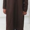 NazonBrand - Kids Panjabi - Black Coffee - NBKP-7015 - Image 3