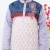 NazonBrand - Panjabi - Light Purple Color - NBLP-7012 Size: 40 - Image 2