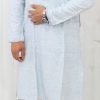 NazonBrand - Panjabi - Light Blue Color - NBNB-7003 - Image 3