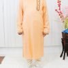 NazonBrand - Panjabi - Peach Color - NBP-7002
