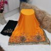 Party Wear Saree - Light Orange