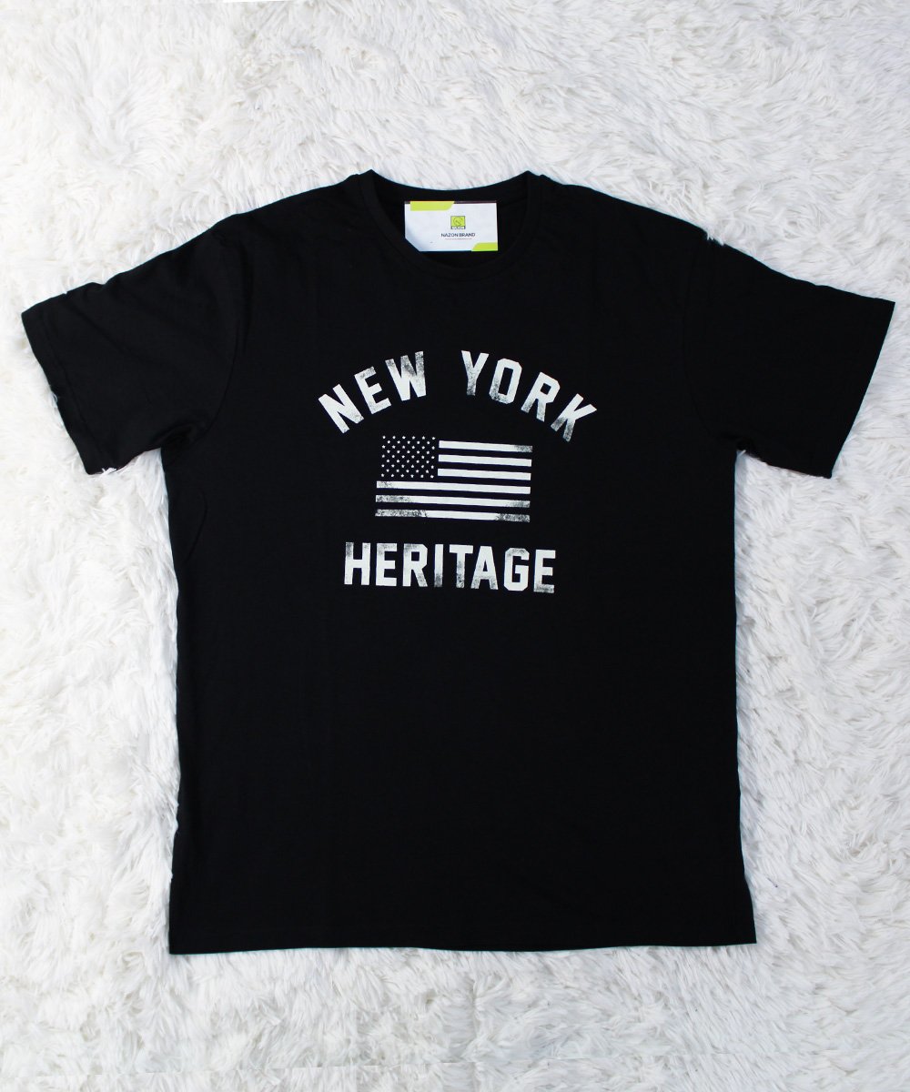 Men’s T-Shirt – Black Color – NBT2013