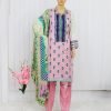 Pakistani Lawn -Pink Color - NBPL-6116