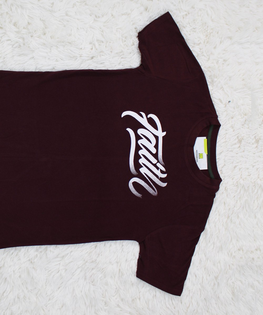 Men’s T-Shirt – Brown Print Color – NBT2020