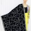 Nazon Brand – Pakistani Velvet Shawl-Black Color- NBPVS-8810