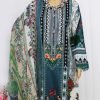 Pakistani Lawn - Black & Blue Color - NBPL-6121 - Image 2