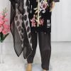Pakistani Lawn -Black Color - NBPL-6120 - Image 3