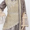 NazonBrand-PartyLehenga Ash Color – NPL8005