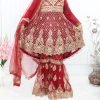 NazonBrand Party Sarara Dress -RedColor – NBPD-5006