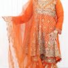 NazonBrand Party Sarara Dress – Gold And Orange Color – NBPD-5007