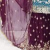 NazonBrand Party Sarara Dress – Blue and Purple Color – NBPD-50010