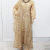 NazonBrand- Party Long Dress Golden color – NPLD9008