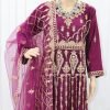 NazonBrand- Party Long Dress Lavender color – NPLD9005