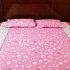 Cotton Bed Sheet with 2 Pillow Covers (Double Size) – NBCBS-850006