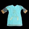Kids Sharara Dress-Peach and Paste Color-NBKD21553-3