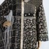 Black Net Embroidered Long Maxi Suit – NBLM-188809