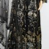 Black Net Embroidered Long Maxi Suit – NBLM-188804