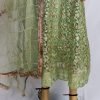 Net Embroidered Long Maxi Suit – NBLM-188807
