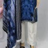 Pakistani Lawn – Blue and White Color – NBPL-6128-3