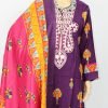 Pakistani Lawn – Purple Color- NBPL-6131-2