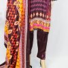 Pakistani Lawn – Purple Color- NBPL-6132-3