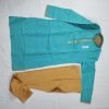 PANJABI SHERWANI STYLE WITH PAJAMA  BLUE COLOR - NB5015 - Image 3