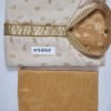 PANJABI SHERWANI STYLE WITH PAJAMA CREAM COLOR - NB5017 - Image 3