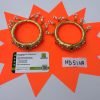 Gold Bangles With multicolor stones - NB5148 - Image 2