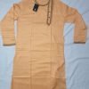 Panjabi peach color with embroidery work - NB5159