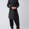 PATANI PANJABI WITH PAJAMA BLACK COLOR -NB5013