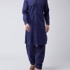 PATANI PANJABI WITH PAJAMA BLUE COLOR – NB5012