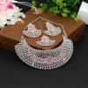 Pink Color Stone Necklace Set - NB5115