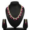 Rani Color Kundan Necklace Set - NB5113 - Image 2
