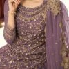 Nazon Brand - ‎Embroidered Sharara Dress - NB61571 - Image 2