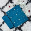 Jamdani Sharee - Handmade Muslin Dhakai Half Silk Jamdani Sharees -  NBJ61637
