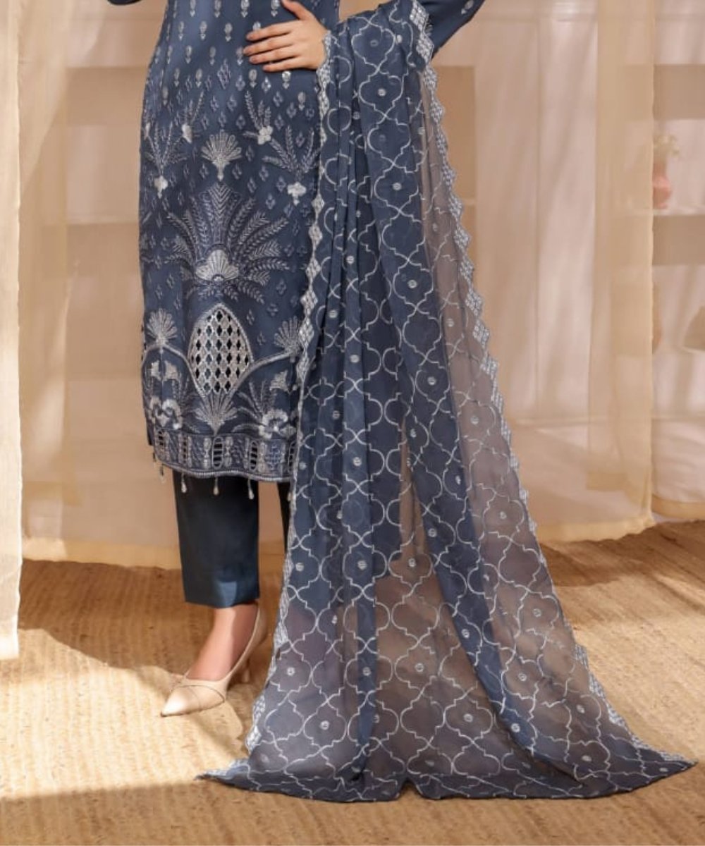 Embroidered Dress - NBO61633 - Image 3