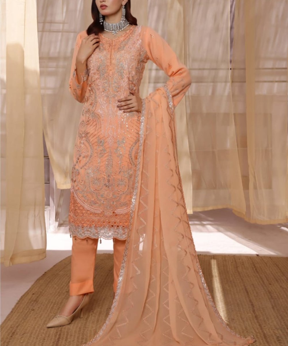 Embroidered Dress - NBO61635