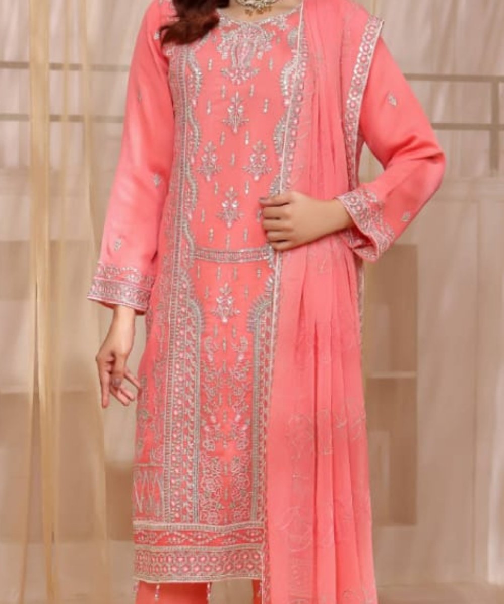 Embroidered Dress - NBO61636 - Image 3