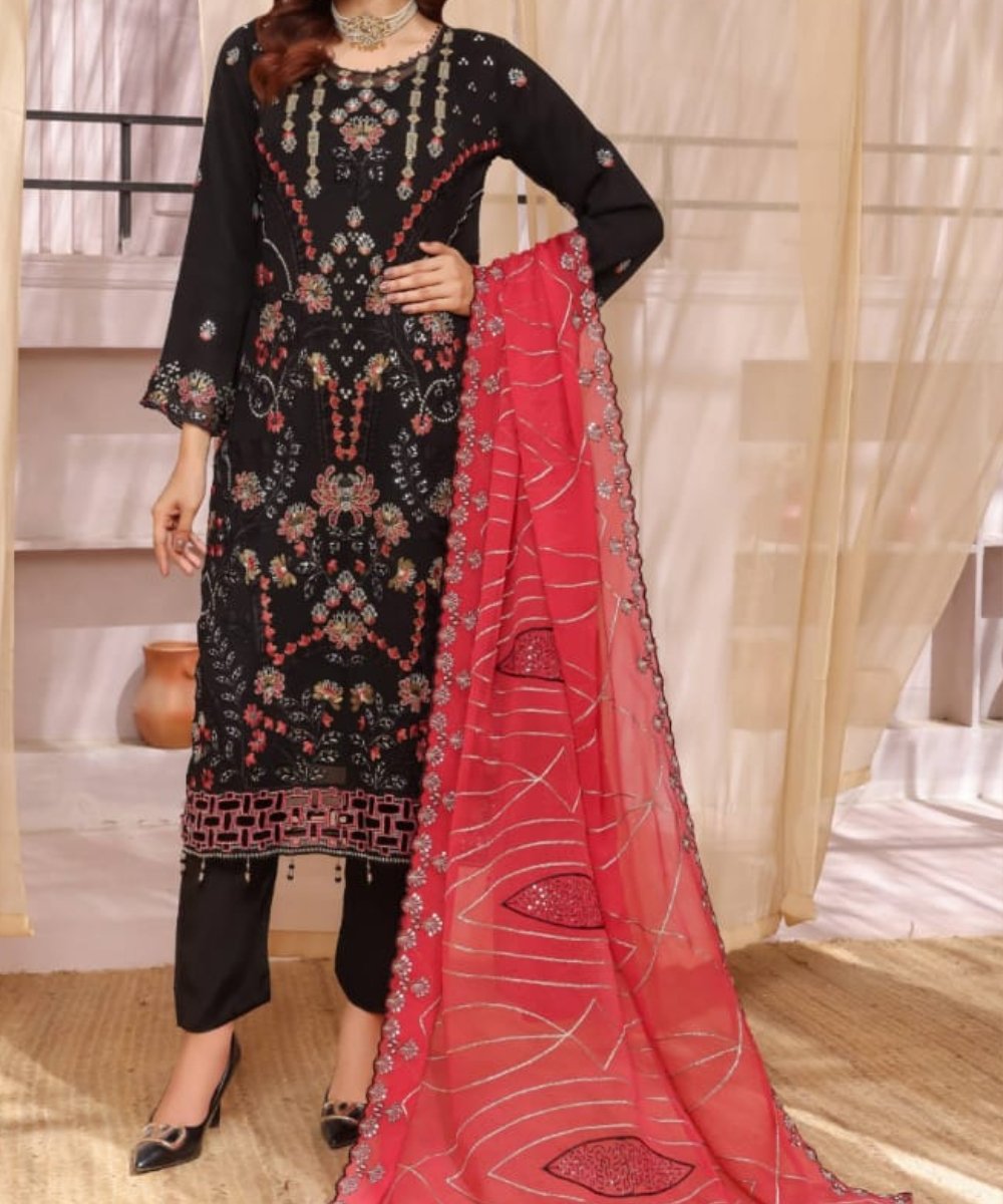 Embroidered Dress - NBO61637