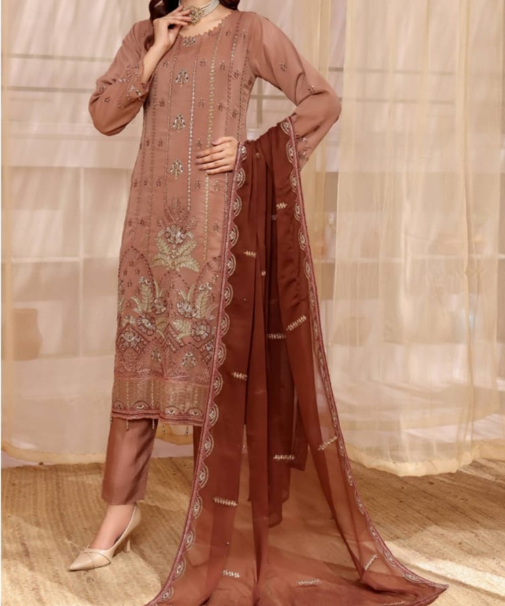 Embroidered Dress - NBO61630