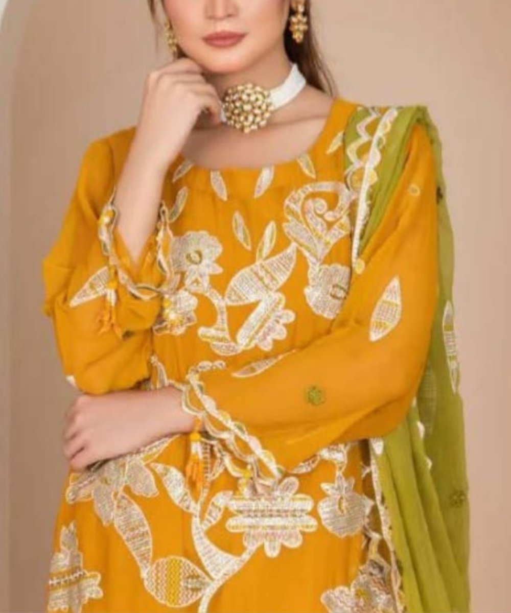 Embroidered Dress - NBO61643 - Image 2