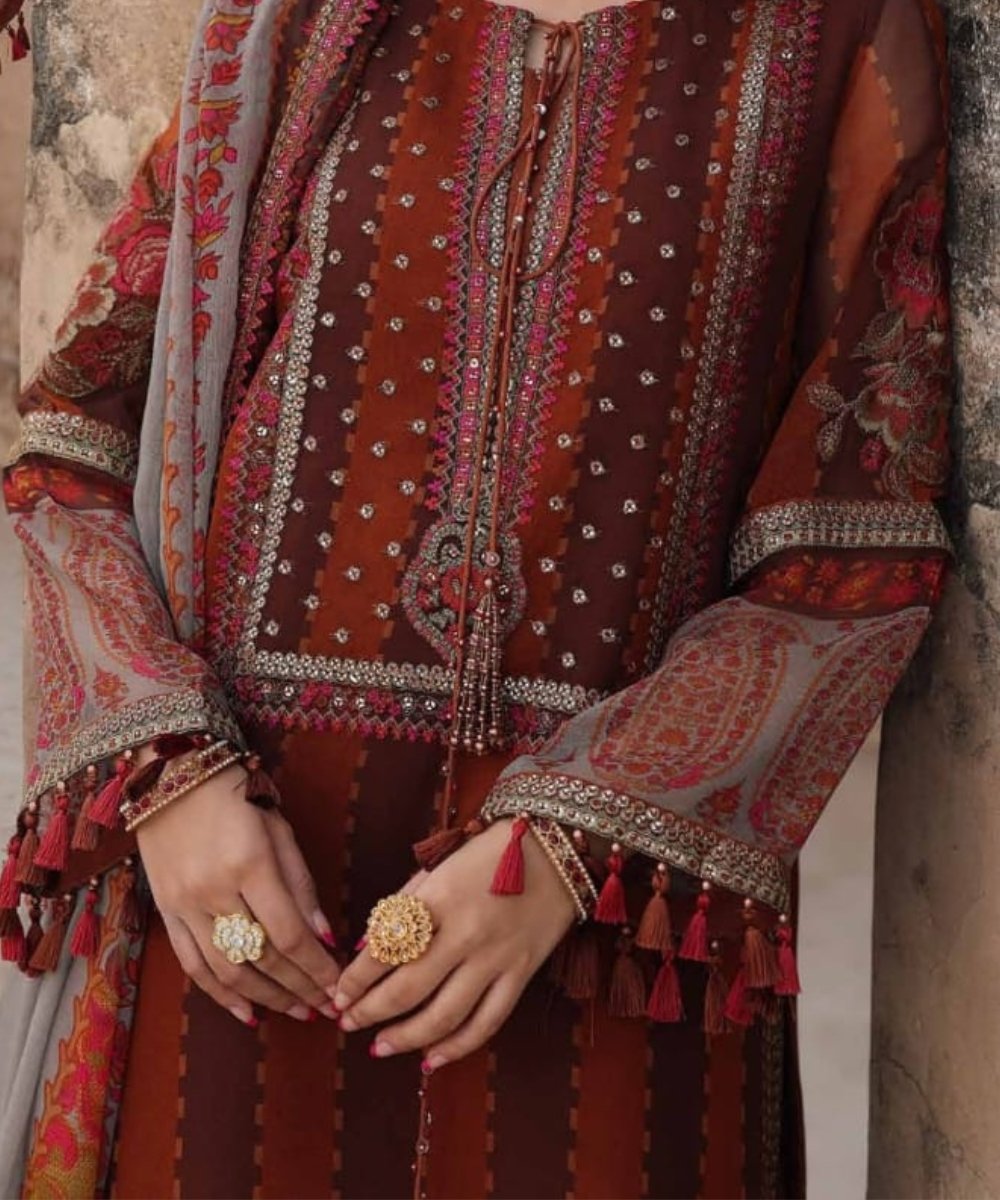 Embroidered Dress - NBO61650 - Image 5