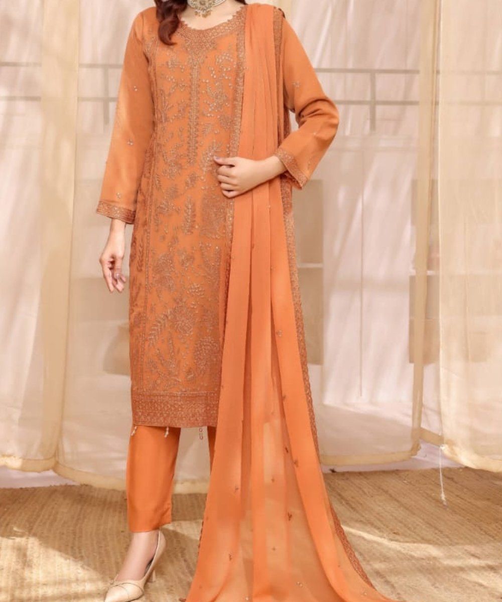 Embroidered Dress - NBO61632